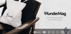 WunderMag - A Responsive Blog & Shop WordPress