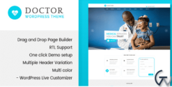 Doctor - Medical & Health WordPress Theme 1.3.2
