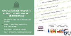 Mythemeshop WooCommerce Products Already Added To Cart Or Purchased