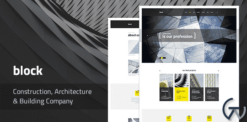 Block — Construction, Architecture WordPress Theme