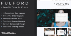 Fulford - Responsive WordPress Blogging Theme