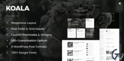 Koala - Responsive WordPress Blog Theme 4.1.0