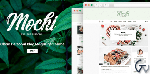 Mochi A Clean Personal WordPress Blog Theme