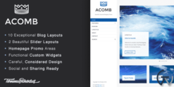 Acomb - Responsive Blogging WordPress Theme
