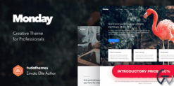 Monday - Creative Multi-Purpose WordPress Theme