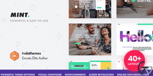 Mint Creative Multi Purpose WordPress Theme