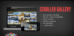 DZS Scroller Gallery - Cool jQuery Media Gallery 1.41
