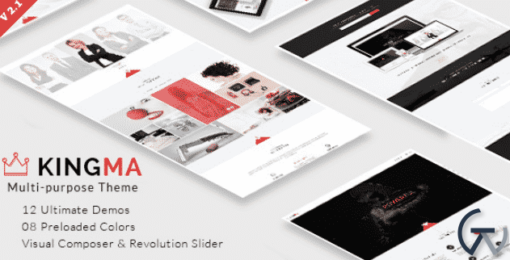 KingMa Creative Business One And MultiPage Theme