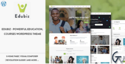 Edubiz-Powerful Education, Courses WordPress Theme