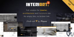 InteriArt - Furniture & Interior WordPress Theme 2.8.5
