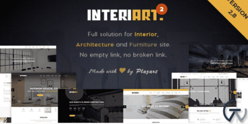 InteriArt Furniture And Interior WordPress Theme