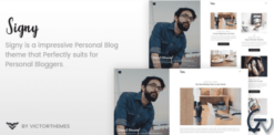 Signy - A Personal Blog WordPress Theme 1.9.2