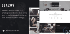 Glazov - Photography WordPress Theme 1.0