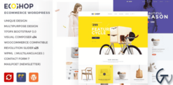 ECOSHOP - Multipurpose eCommerce WordPress Theme