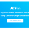 Jet Tabs for Elementor