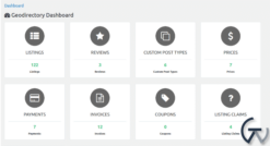 GeoDirectory Dashboard 0.0.1