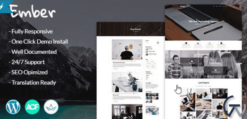 Ember - Digital Marketing Agency WordPress Theme