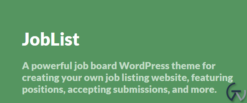 Theme Junkie Joblist WordPress Theme 1.0.0