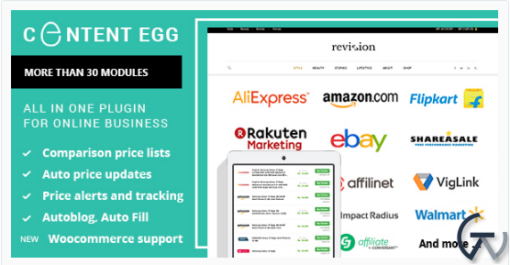 Content Egg all in one plugin for Affiliate Price Comparison Deal sites