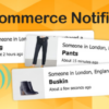 WooCommerce Notification Boost Your Sales Live Feed Sales Recent Sales Popup Upsells