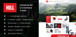 HILL - Premium Responsive WooCommerce Theme 1.5