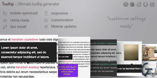 WordPress Tooltip Ultimate Customisable Tooltip