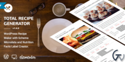 Total Recipe Generator - WordPress Recipe Maker with Schema and Nutrition Facts (Elementor addon) 3.2.0