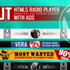 SHOUT HTML5 Radio Player With Ads WP Plugin