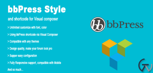 bbPress Style Shortcode for Visual Composer
