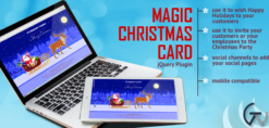 Magic Christmas Card With Animation - WP Plugin 1.0