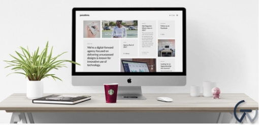 Pasadena Contemporary Portfolio WordPress Theme