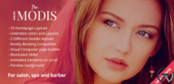 Modis - Salon & Barber WordPress Theme 1.2.1
