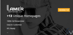 Lamer Fashion - WooCommerce WordPress Theme