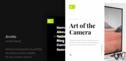 Anotte - Horizontal Photography WordPress Theme 1.7