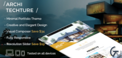 Portfolio, Creative, Theme - Architecture 1.1