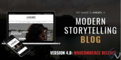 Amory Blog - A Responsive WordPress Blog Theme 4.0