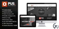 Opus - Multipurpose Business WordPress Theme