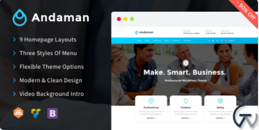 Andaman Creative Business WordPress Theme