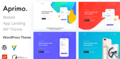 Aprimo - Mobile & App Landing WordPress Theme 1.2