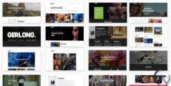 Gerlong - Responsive One Page & Multi Page Portfolio 1.1