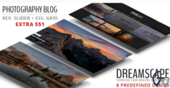 Dreamscape - A WordPress Photography Blog Theme 1.1