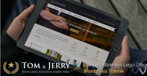Tom Jerry A WordPress Law and Business Theme
