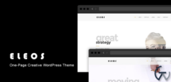 Eleos - One-Page Creative WordPress Theme 1.3.5.1