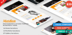 Martian | Photography & Studio Purpose WordPress