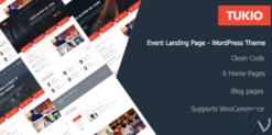 Tukio | Event Landing Page WordPress Theme