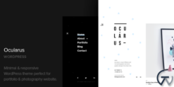 Ocularus - Minimal Photography WordPress Theme 1.4
