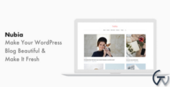 Nubia - Minimal Blog and Magazine WordPress Theme 1.0.6