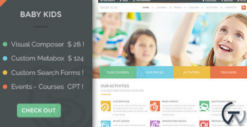 Baby Kids - School WordPress Theme