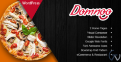 Domnoo - Pizza & Restaurant WordPress Theme 1.40