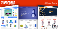 Super Shop - Market Store RTL Responsive WooCommerce